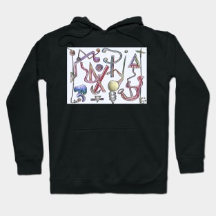 Alien Graff Hoodie